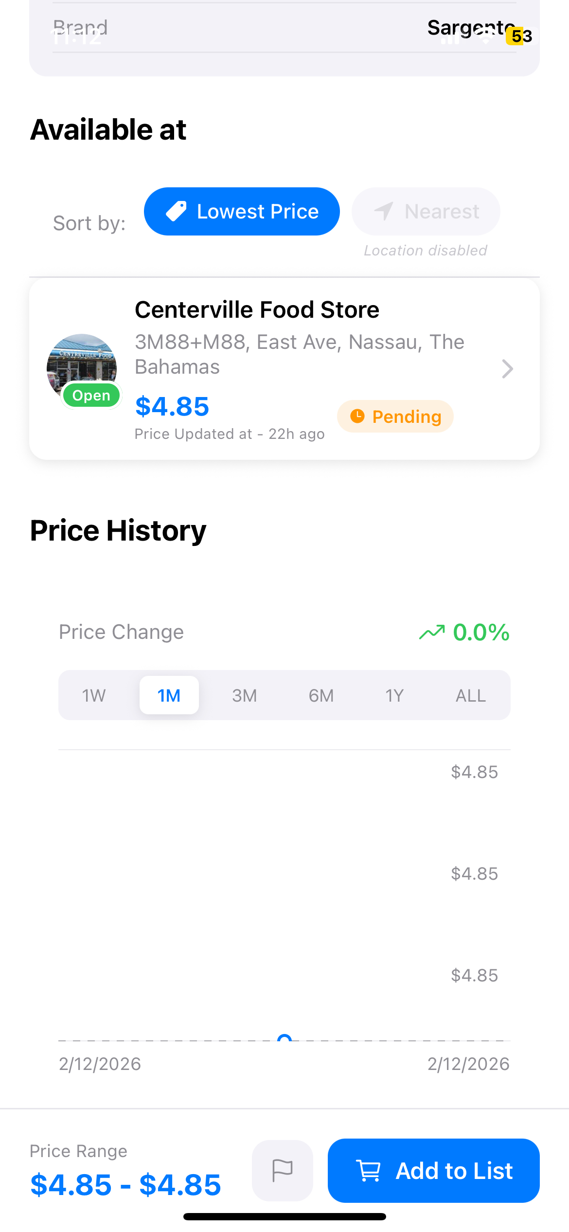 Price History & Tracking